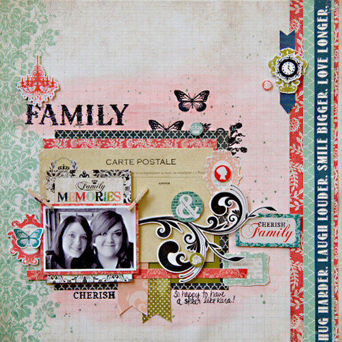 Family layout **Carta Bella**