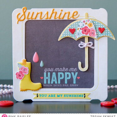 Happy card **Pink Paislee**