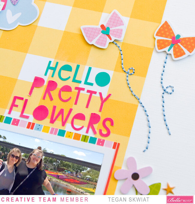 Hello Pretty Flowers **Bella Blvd** layout