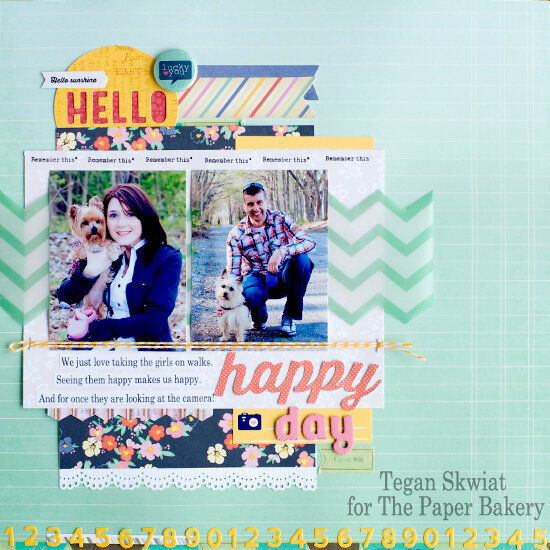 Hello Happy Day layout