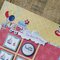 Tic Tac Toe board using Carta Bella Papers
