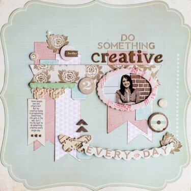 Do Something Creative layout