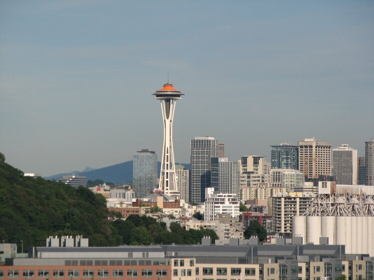 Seattle Space Needle and Downtown