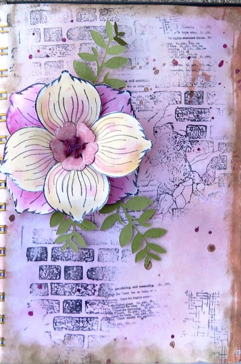 Art journal page