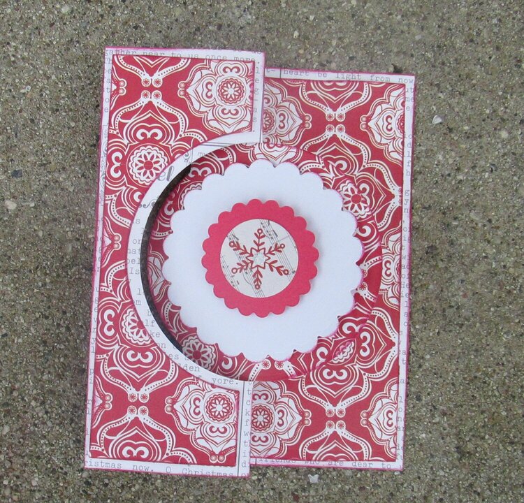 Red Christmas Flip-It Outside