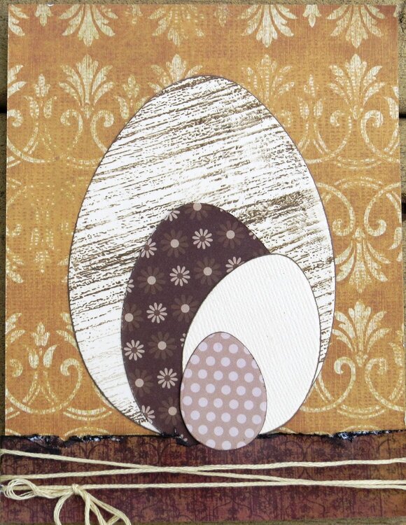 Easter Blessings --inside of card