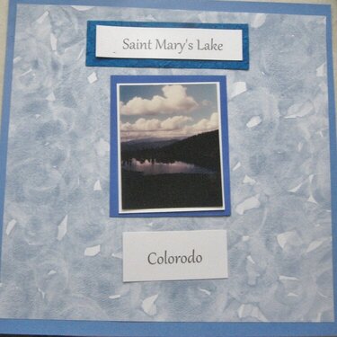 Saint Mary&#039;s lake