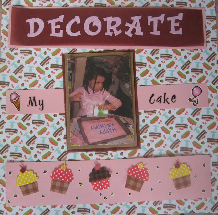 Decorate my cake