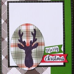 Plaid Christmas card
