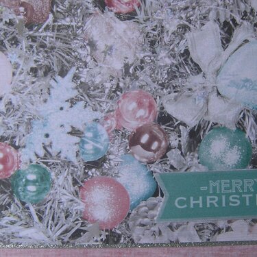 Silver bells Christmas card