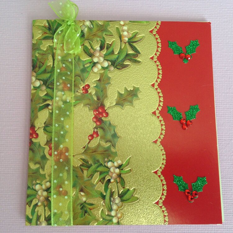 Holly Card