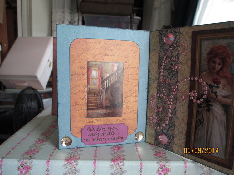 Mother&#039;s Day 2014 accordion card