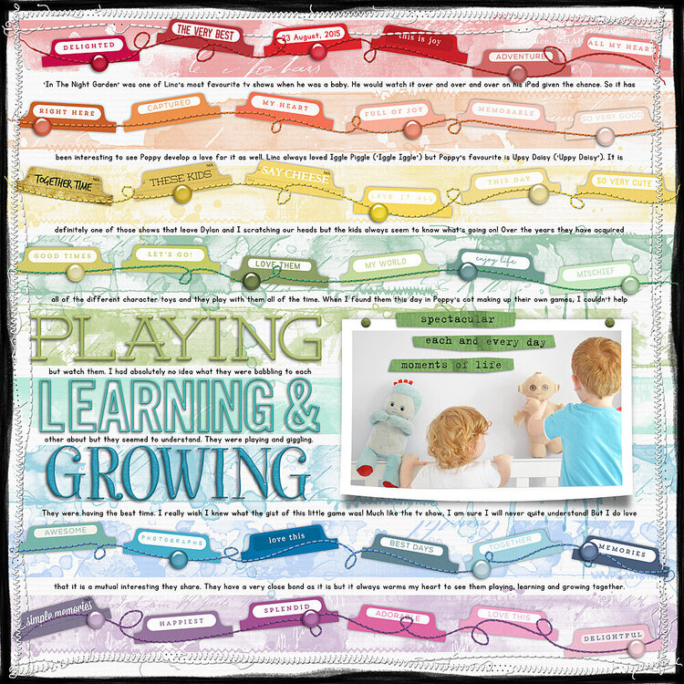 Playing, Learning &amp; Growing