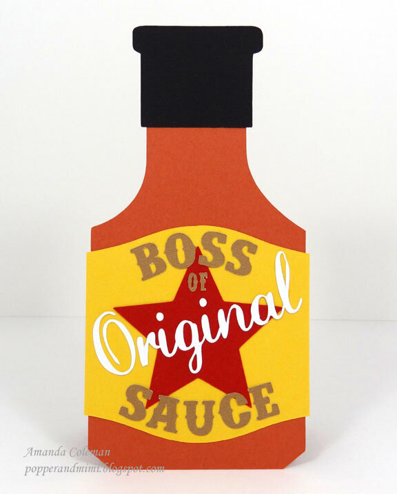 Original Boss of Sauce Father&#039;s Day Card