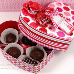 Heart Shaped Chocolates Box