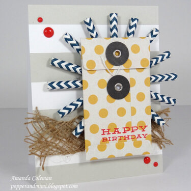 Nautical Inspired Birthday Card