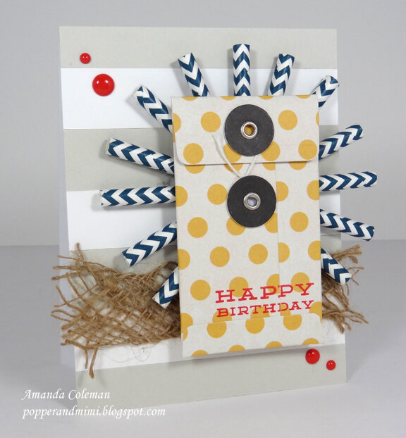 Nautical Inspired Birthday Card