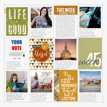 Project Life 2016: Week 45