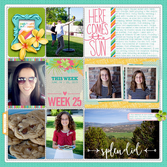 Project Life 2015: Week 25