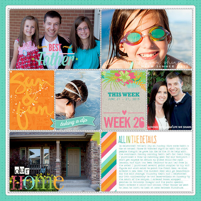 Project Life 2015: Week 26