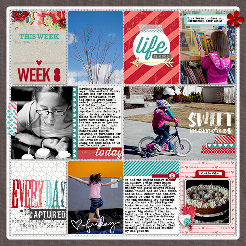 Project Life 2015: Week 8