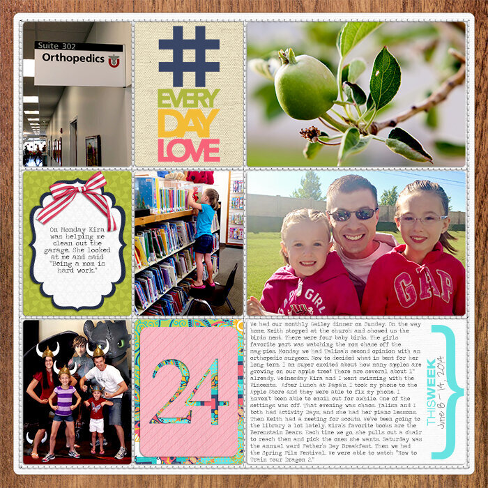 Project Life 2014: Week 24