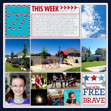 Project Life 2014: Week 27