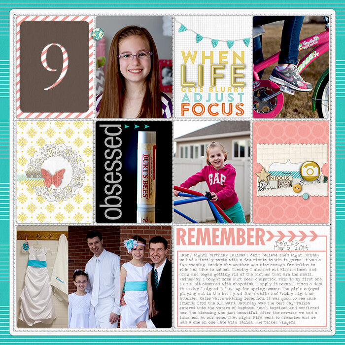 Project Life 2014: Week 9