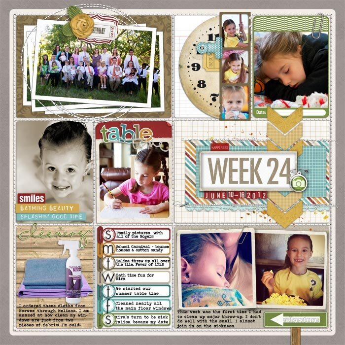 Week 24 - 2012 {Project Life}