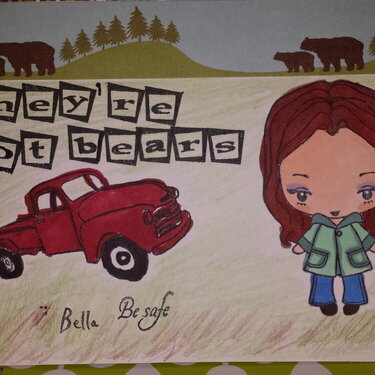 Bella Card - Twilight They&#039;re Not Bears
