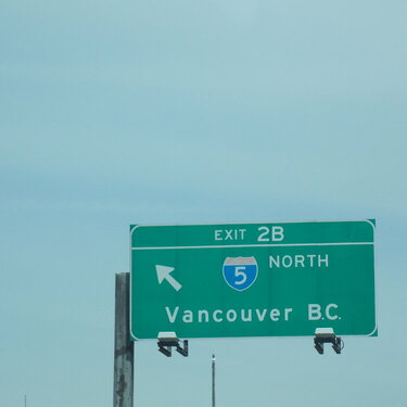 Vancouver BC Road Sign