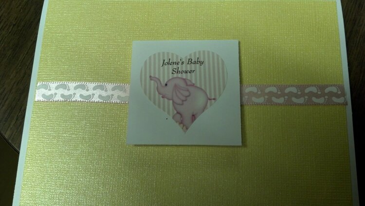 Baby Shower card