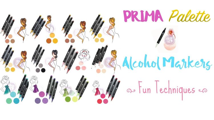 PRIMA MARKERS FUN TECHNIQUES