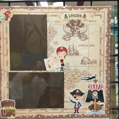 Yo Ho! a Pirates Life for me! **Scrapbook Customs