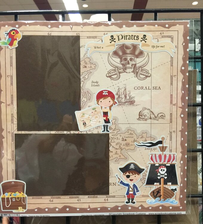 Yo Ho! a Pirates Life for me! **Scrapbook Customs