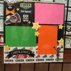 Go! Fight! Win Cheerleading **Scrapbook Customs