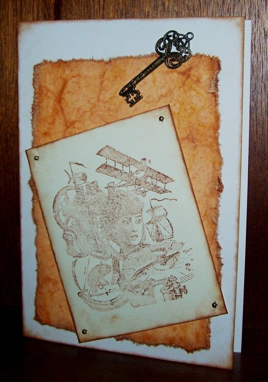 Card - Steam punk