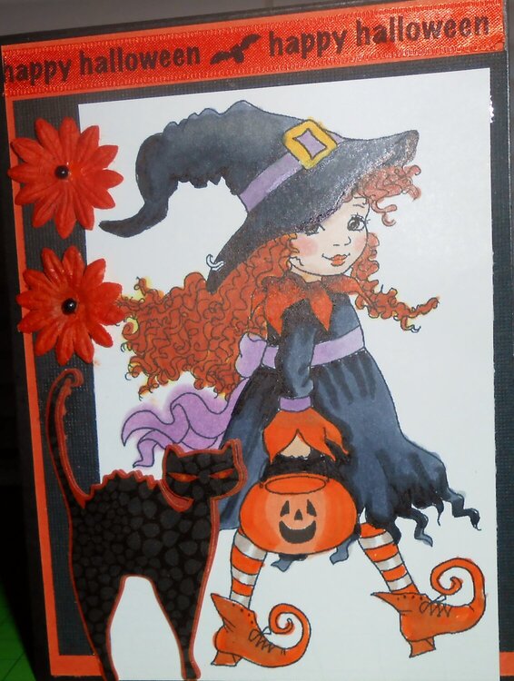 witch and black cat