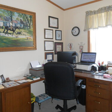 My little corner of &quot;my&quot; world - studio room - desk #1