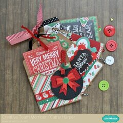 Lori Whitlock Christmas Tags with EP's Christmas Cheer