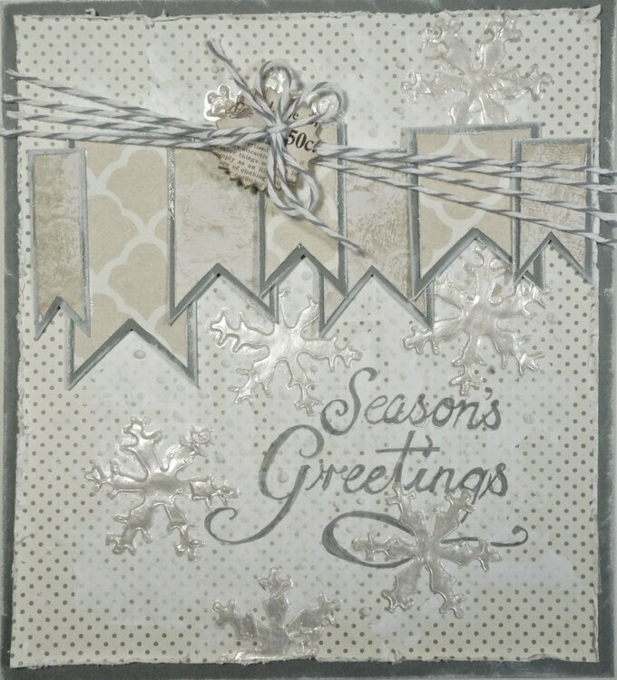 Seasons Greetings - Winter Card
