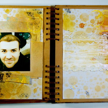 Art Journal Page 3 with Finnabair
