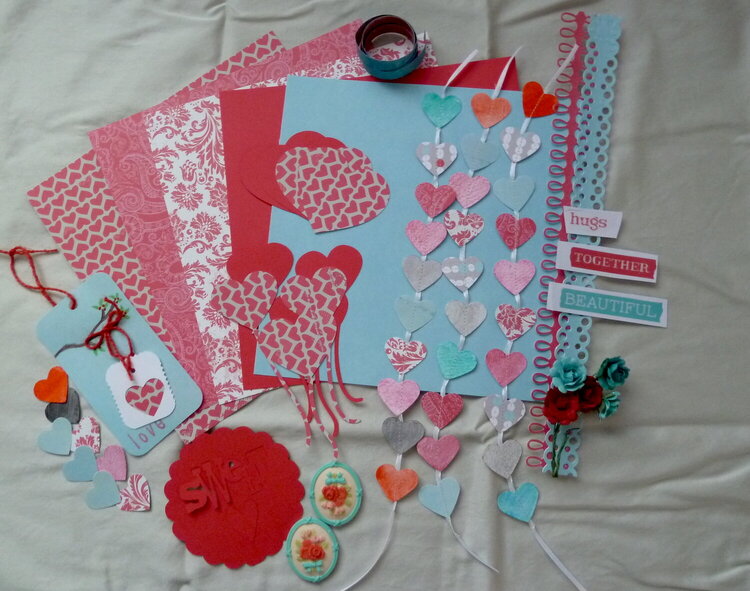 Feb 8x8 Kit Swap - Valentine&#039;s