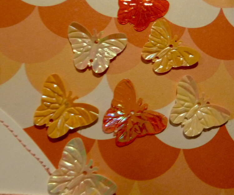 Butterfly Sequins