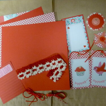 Red Kit for March 8x8 Kit Swap