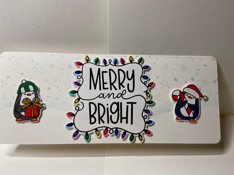 Merry and Bright Christmas cards