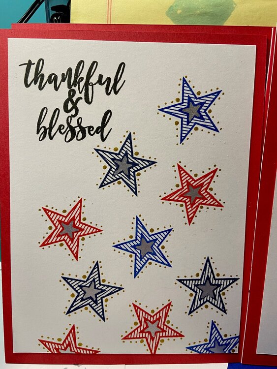 Patriotic - Thankful and blessed