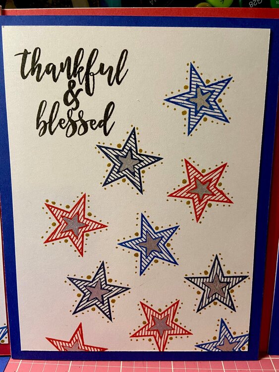 Patriotic - Thankful and blessed