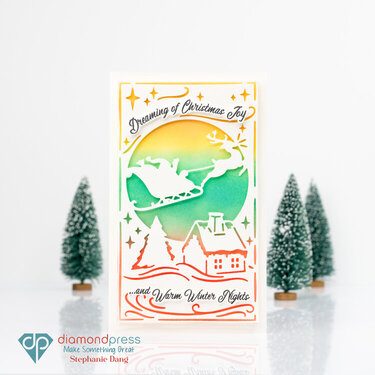 847761 DP Stamp & Die Backgrounds Holiday