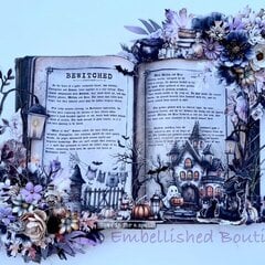 Bewitched altered book
